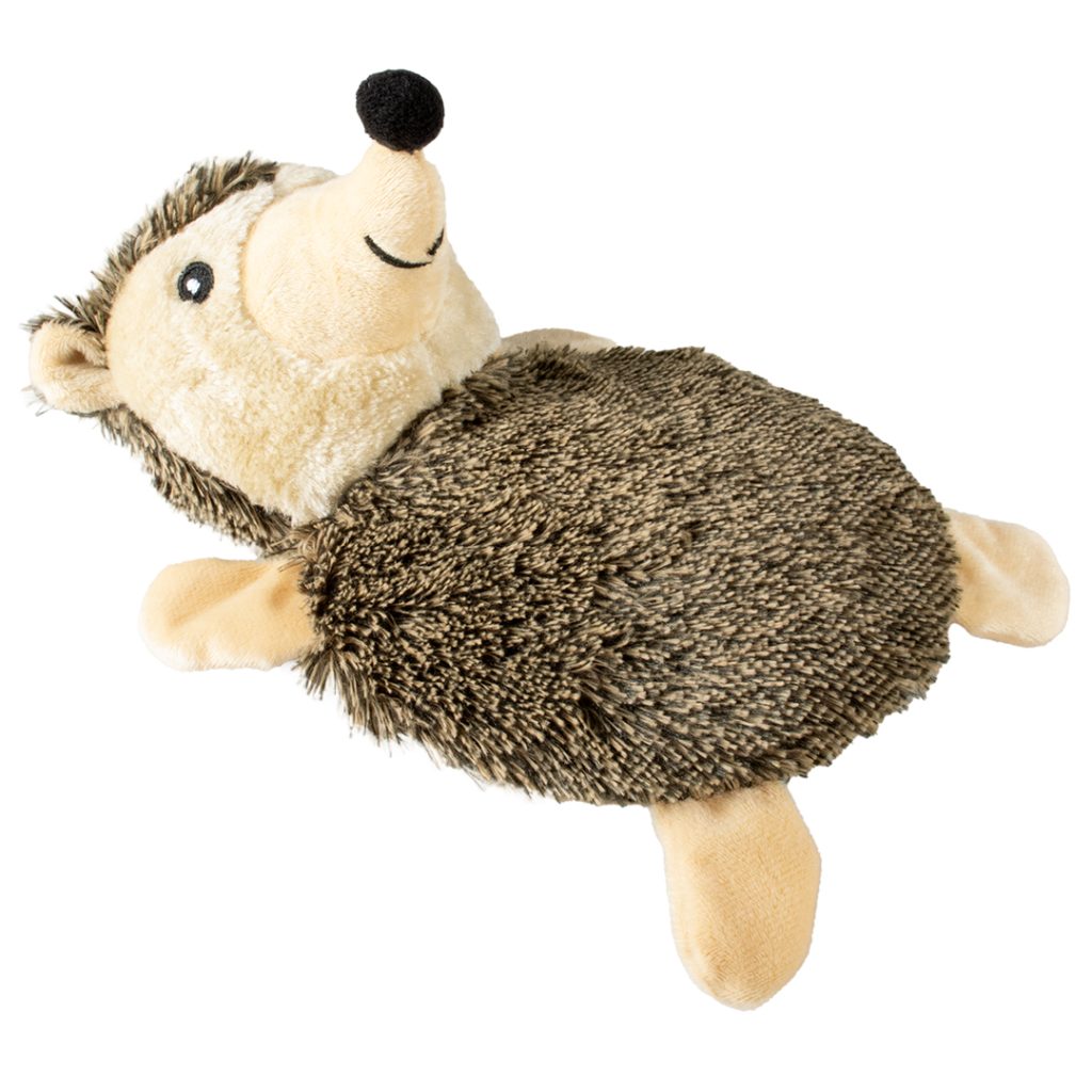Pluche Egel mega squeaky bruin