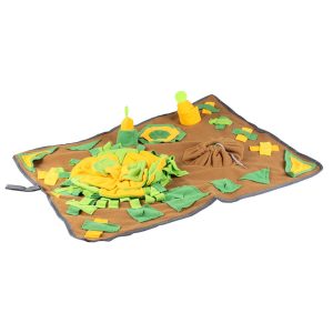 Snuffelmat moestuin deluxe Meerkleurig