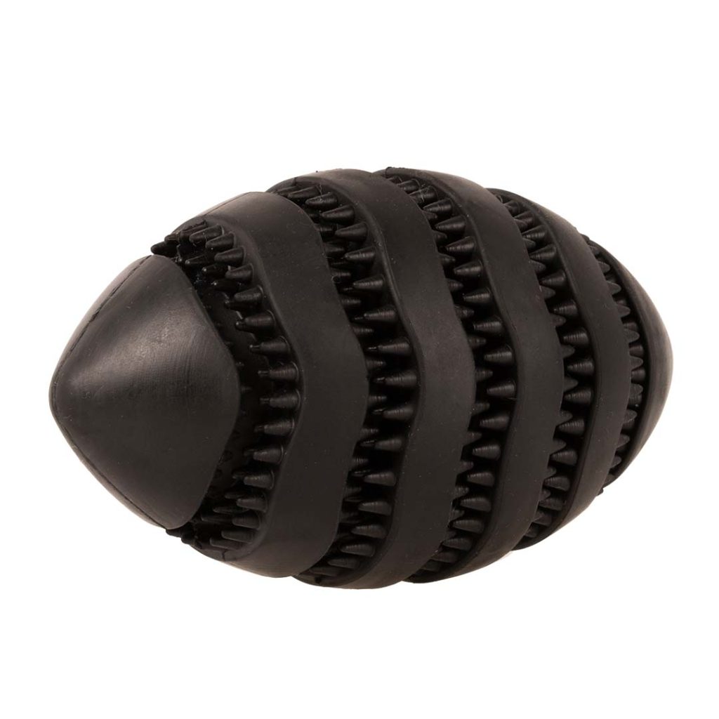 Snackspeeltje Nibble me Rugby zwart - Afbeelding 2