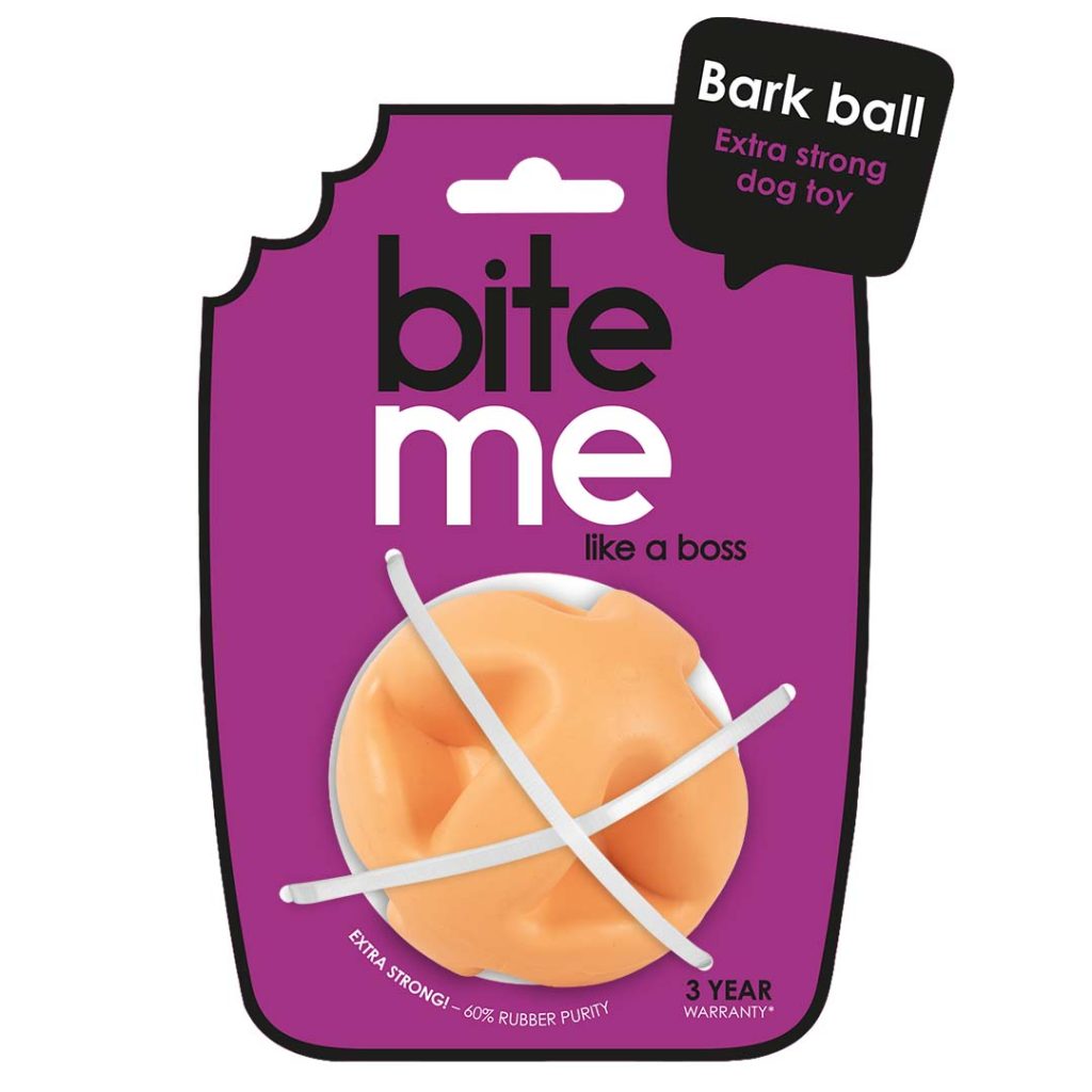 Speelbal Bark ball Oranje - Afbeelding 2